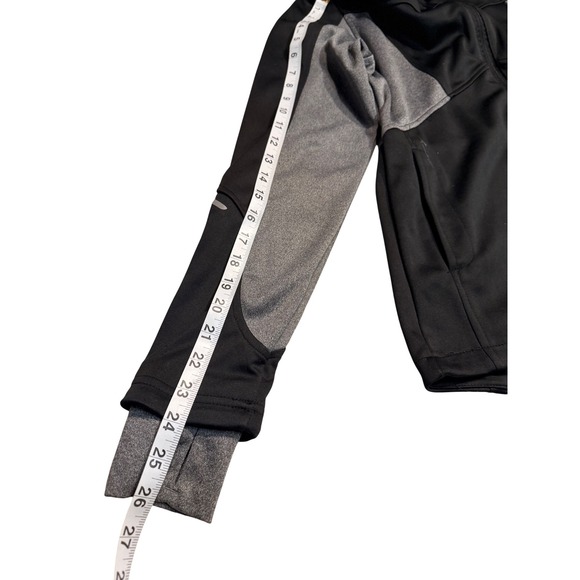 Mondetta Womens Black Grey Full Zip Hooded Performance Jacket Large CA14442 - Picture 7 of 9